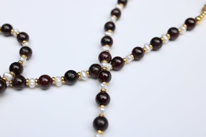 Seaside Garnet Hat Band
